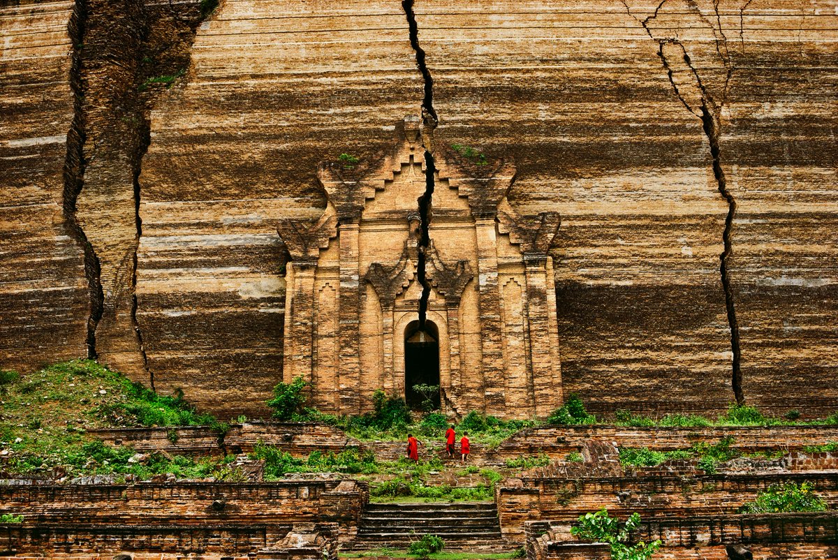 Whenever I visit the Mingun Pagoda, which is across the Irrawaddy River from Mandalay, I am reminded of the Japanese principle of Wabi Sabi which is the belief that beauty can be found in imperfection. Burma / Myanmar, 1994