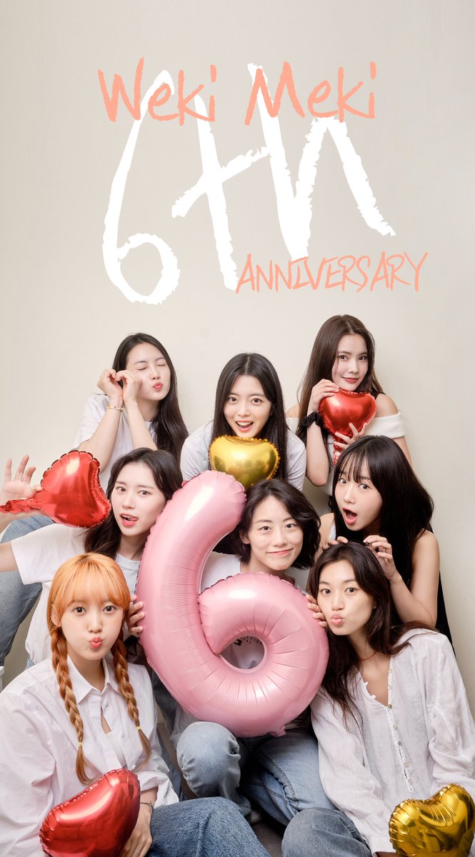 WekiMeki_Staff's tweet image. 🎊 𝐖𝐞𝐤𝐢 𝐌𝐞𝐤𝐢 𝟔𝐭𝐡 𝐀𝐍𝐍𝐈𝐕𝐄𝐑𝐒𝐀𝐑𝐘 🎊

위키미키 데뷔 6주년을 축하합니다🧡

#위키미키 #WekiMeki #키링 #KiLing
#WekiMekiW66K