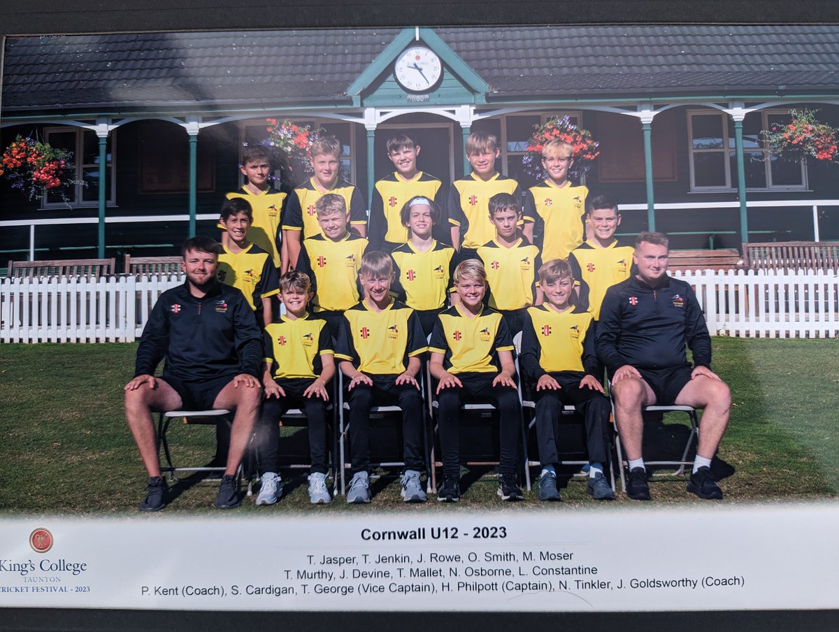 Super proud of Harry being chosen to captain this group of fine young men for the second year running  <a href="/KingsTaunton/">King's College</a> <a href="/PenrynLifestyle/">Penryn College Lifestyle Dept</a> <a href="/FalmouthCC/">Falmouth CC</a>