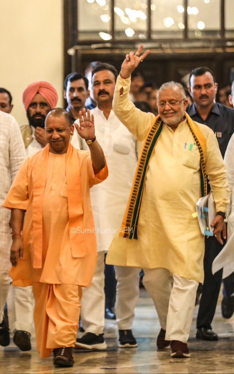 Lucknow: Uttar Pradesh Chief Minister Yogi Adityanath at Vidhan Bhawan to attend the Monsoon session of UP Assembly in Lucknow on Monday . 

#MonsoonSession #UttarPradesh #lucknow #BJP #vidhansabha #canonmarkiv #photojournalism #photojournal 
#YogiAdityanath #YogiGovt