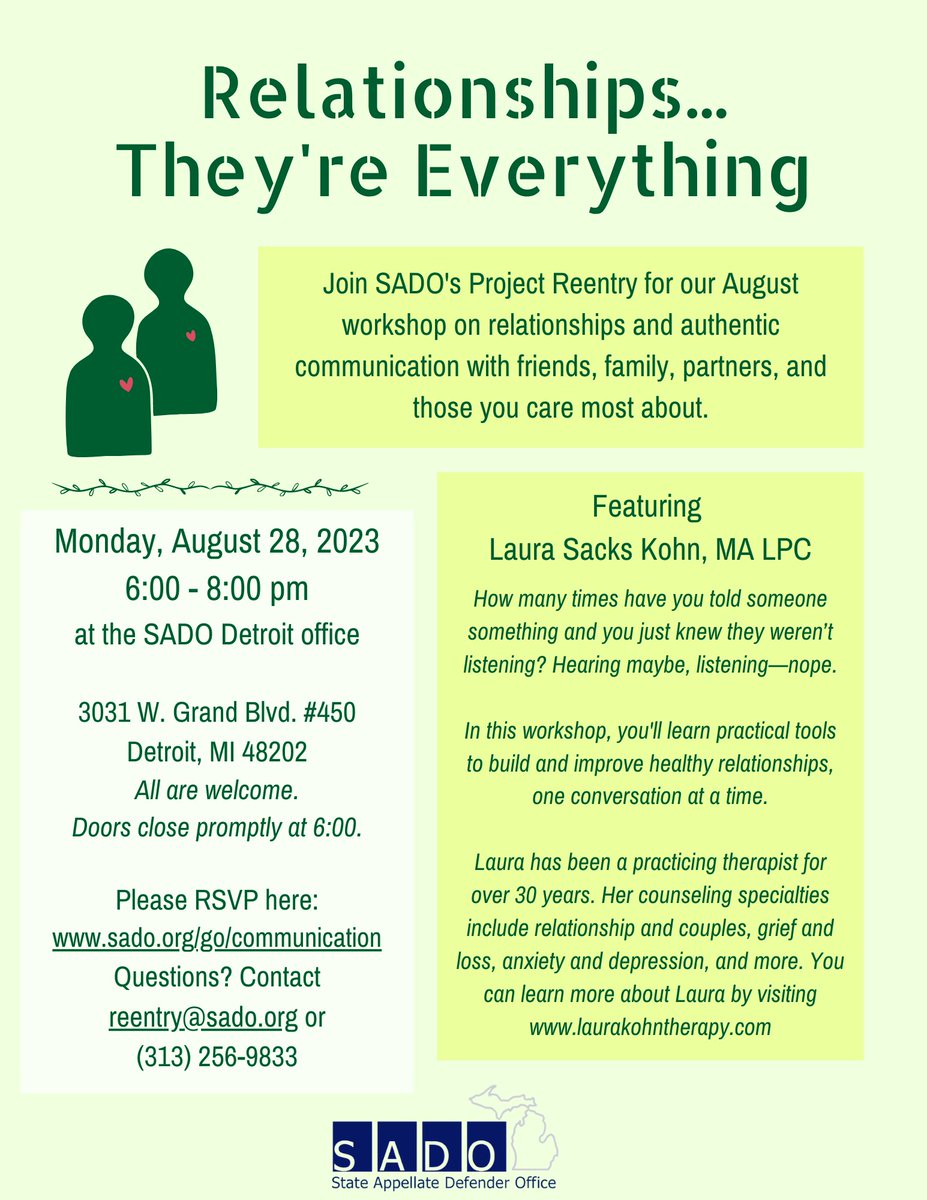 SADO’s Project Reentry (@sadoreentry) on Twitter photo 