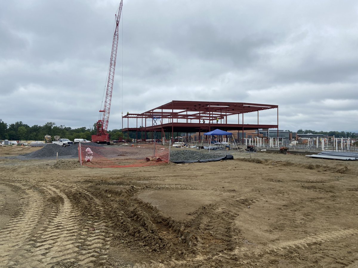Check out the construction of Henrietta Lacks Elementary School! 1st site tour! Amazing to see all the work that goes into constructing this fantastic school!