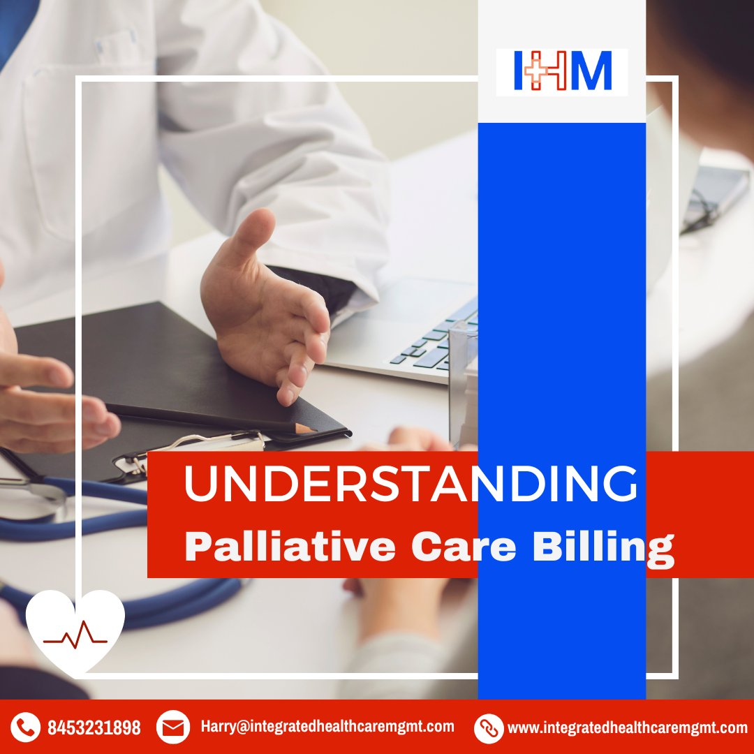 Understanding Palliative Care Billing- A Comprehensive Guide

Over six million patients and carers have benefited from palliative services in community-based and hospital settings to date.
Contact Integrated Healthcare Management Now!

#PallativeCareBilling #PallativeCare