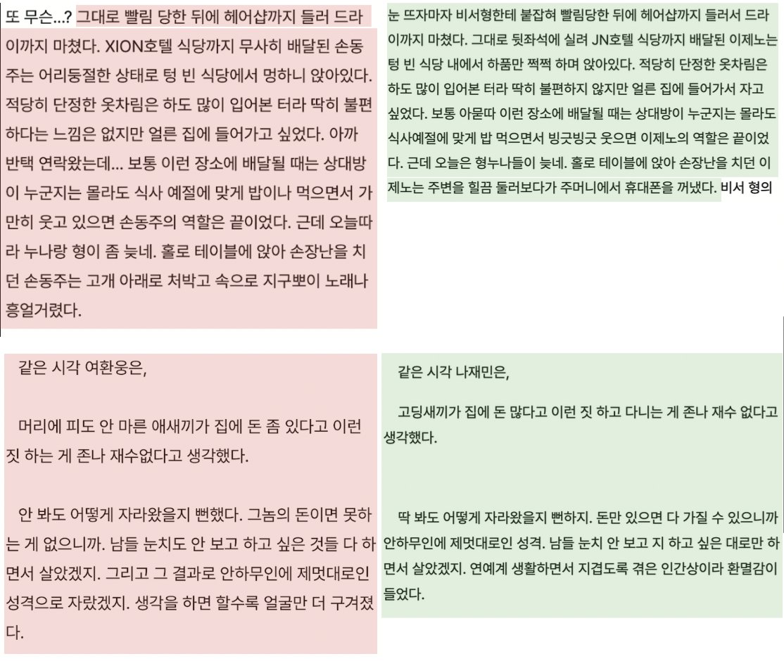 arhatis's tweet photo. D(@KslaaD)님께서 2023.06.18에 포스타입에 게시하신 <왕왕 스폰서 上> 이라는 글이 2022.01.14에 제가 포스타입에 게시한 <앰부시스폰서>라는 글과 유사하다는 제보를 받았습니다.

굳이 뒷 부분까지 첨부하지 않아도 충분할 것 같아 이야기의 전개 부분만 발췌했습니다. https://t.co/aEtzeRlmKH