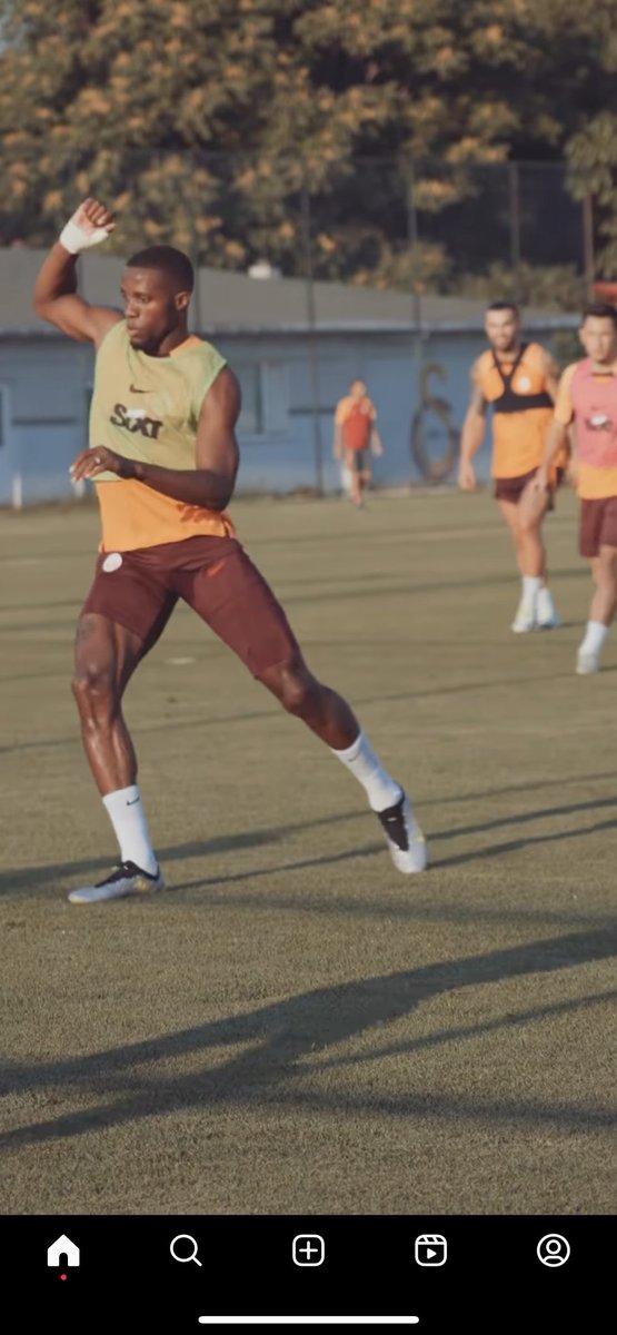 Cok fecii birsey geliyor🦁💪🏼 🤩<a href="/wilfriedzaha/">Wilfried Zaha</a>