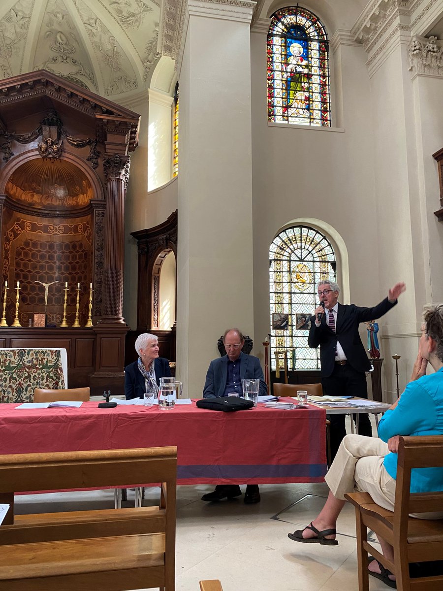 thevicsoc's tweet photo. Our President Griff Rhys Jones today supported the Save Museum Street coalition’s alternative approach to developing One Museum Street at a press conference at St George’s Church in #Bloomsbury. https://t.co/4vWFG6Bmp2