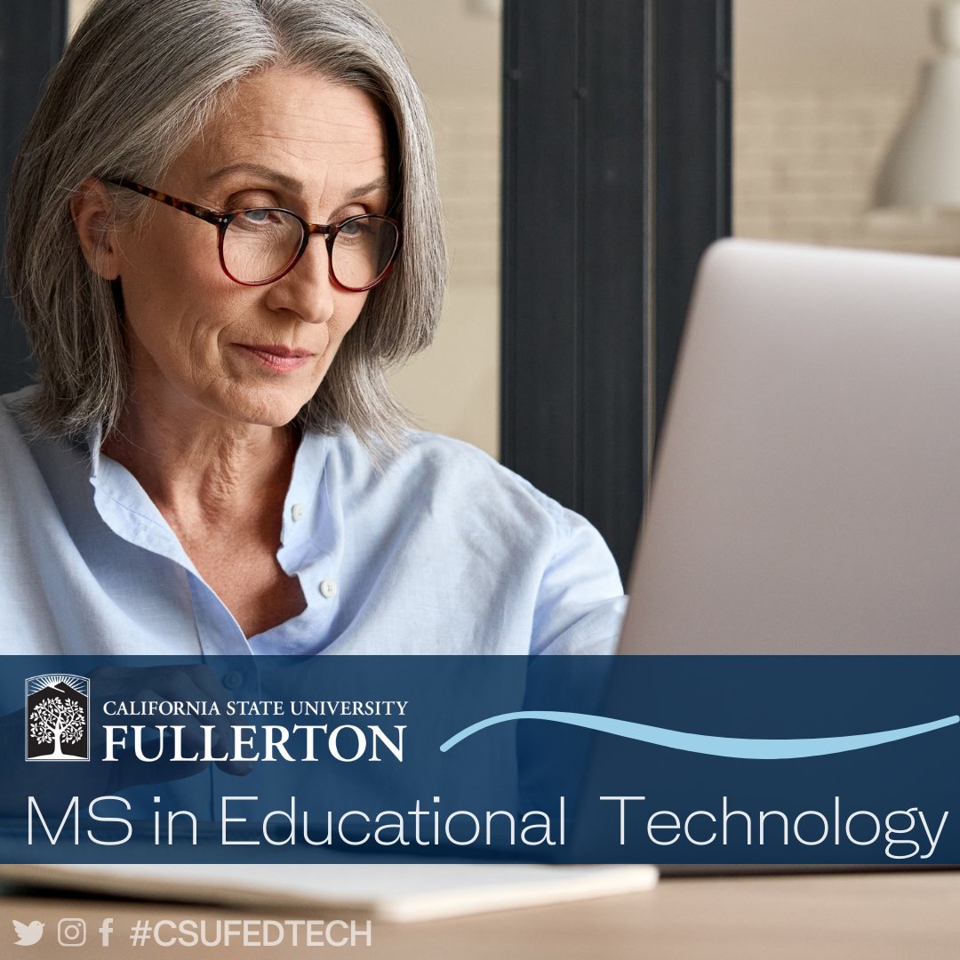 CSUF Ed Tech Program tweet media