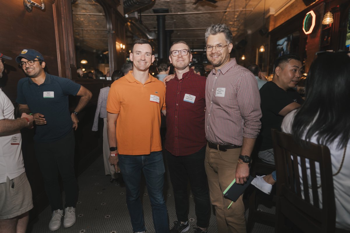 Amazing to see all the connections made at our event for founders, engineers &amp; VCs. We are proud to support the Tech &amp; Innovation Ecosystem. Thank you to our partners at Trusteer Financial for co-hosting!