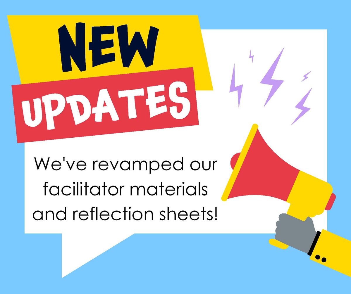 We've put your feedback into action! This summer, our team - alongside educators, families, and community providers - has worked to update our facilitator materials and reflection sheets. Check out the new versions: fal.cn/3AwHd