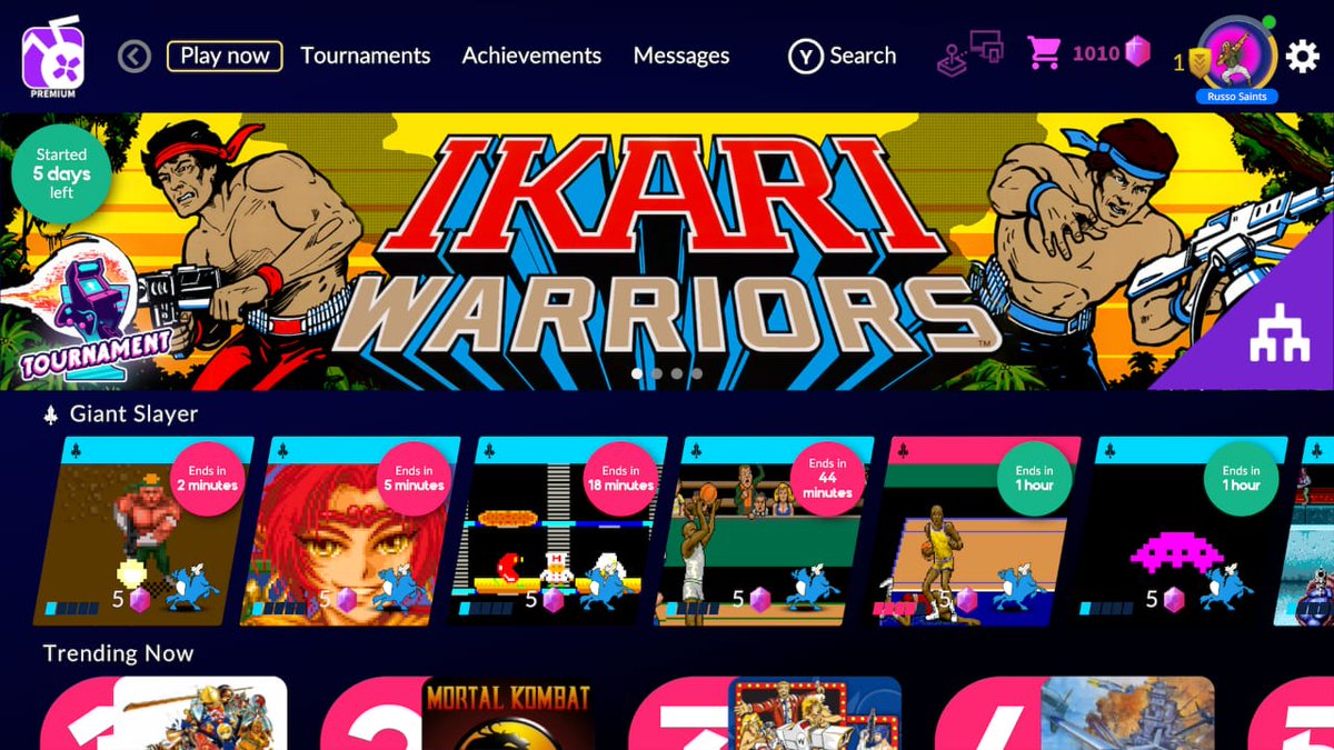 russildo's tweet image. I want to thank @AntstreamArcade heartily for the key sent. As a fan of retrogames, I was very happy to be able to kill the nostalgia of games that were part of my childhood. Thank you very much!
#antstreamarcade #retrogames #xboxretro #forthescore