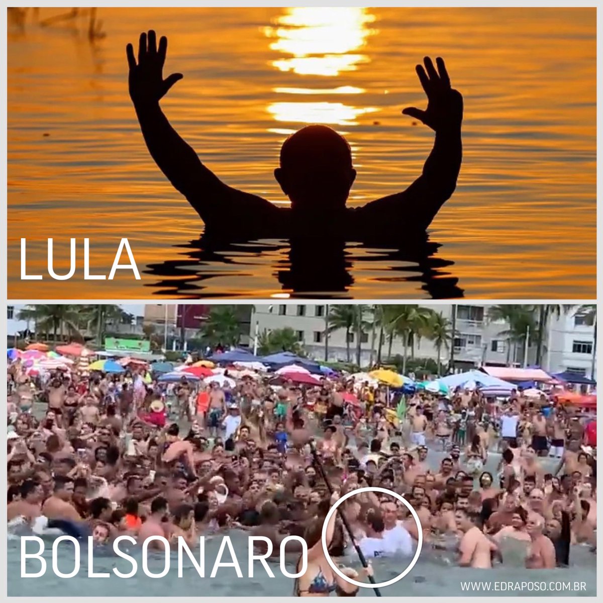 EdRaposo_'s tweet photo. O de cima é o cara que ganhou a eleição. Pai dos pobres, democrata e humanista.

O outro é o que perdeu. Fascista, genocida e candidato das elites. 

Parabéns quem consegue digerir essas imagens sem ficar, no mínimo, com a pulga atrás da orelha. 

Não sou evoluído a esse ponto. https://t.co/30cnkyYssH