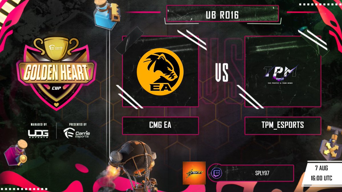 sply97's tweet photo. ๐ด ESTAMOS EN DIRECTO
๐ฅณ Vuelve la maratรณn de guerras!
๐ @EsportsCarrie - R16 UB
โ๏ธ @GSesports11 ๐ #theblackmagic ( 1a War )
โ๏ธ @Chasmac_EA ๐ @TPMSPORTS2 ( 3a War )
๐ @BoT_Cup16 - W3
โ๏ธ @VatangCoC ๐ #Spartans ( 2a War )
๐ค Anuncio despuรฉs lo demรกs
https://t.co/HHta1FrH88 https://t.co/fOJVJDKX9s