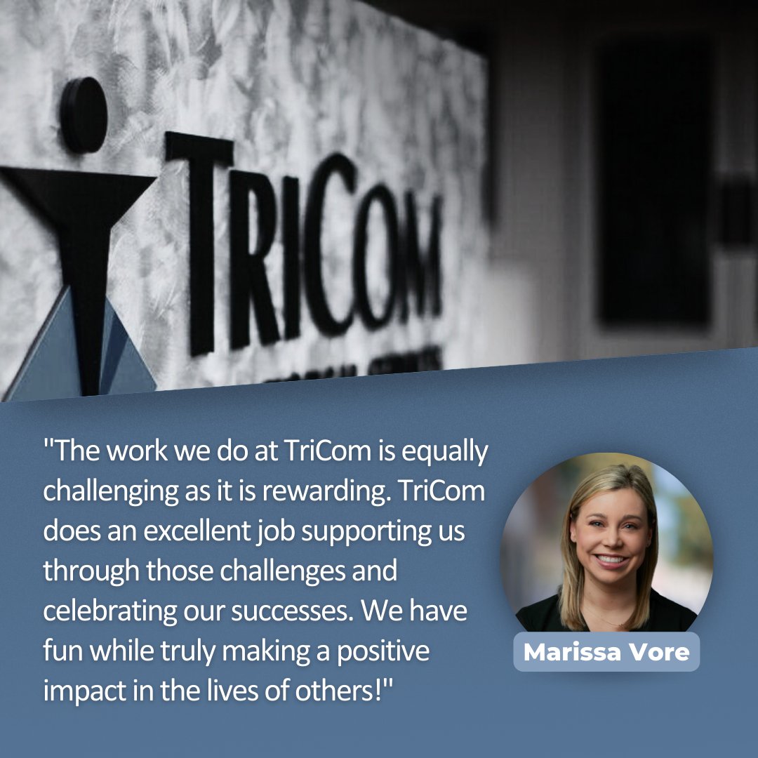 TriComTS's tweet photo. We asked one of our fantastic employees what she loves most about working at TriCom. We’re proud to have you as part of our incredible team, Marissa!

#CompanyCulture #WhyDoYouLoveTriCom #ITMattersWhoYouWorkWith https://t.co/KDGDGkqI4z