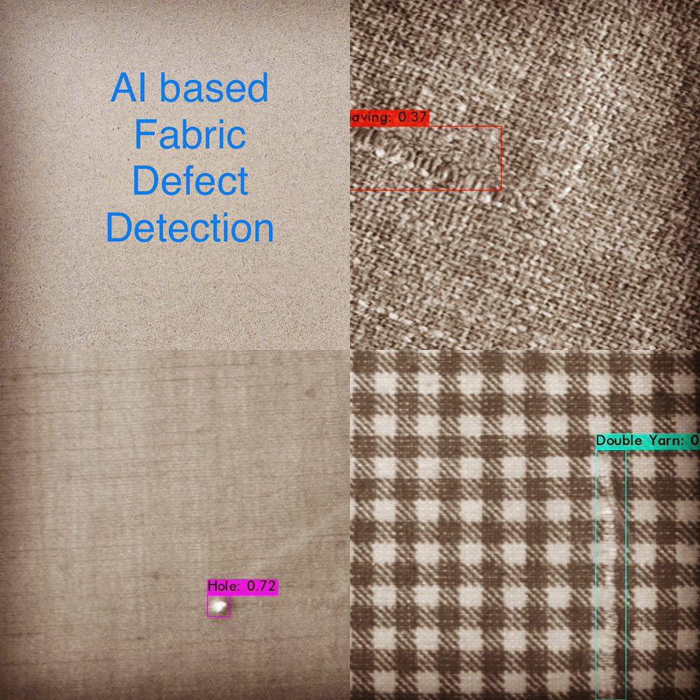 GoodLittleRobot's tweet image. Revolutionize your production line with our AI-driven fabric defect detection. Seamlessly identify defects, raising the bar for textile excellence. Stay ahead of the competition and deliver unbeatable quality.

#AI #TextilePerfection #fabricdefects #qualitycontrol #GLR