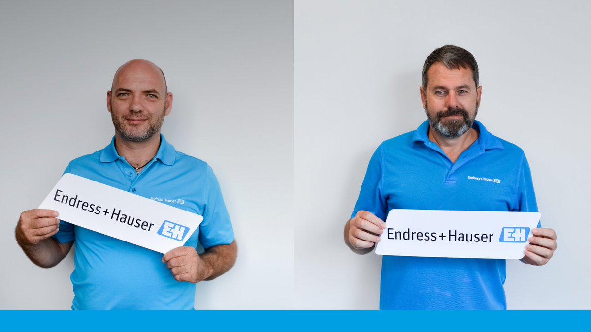 Today we crush  on Paul deStefanis (10 years) and Marius Louw (15 years) for their dedication and commitment. We couldn't be prouder of the culture of loyalty and excellence that the Endress+Hauser family has cultivated for the past 70 years. 

Thank you for your service!