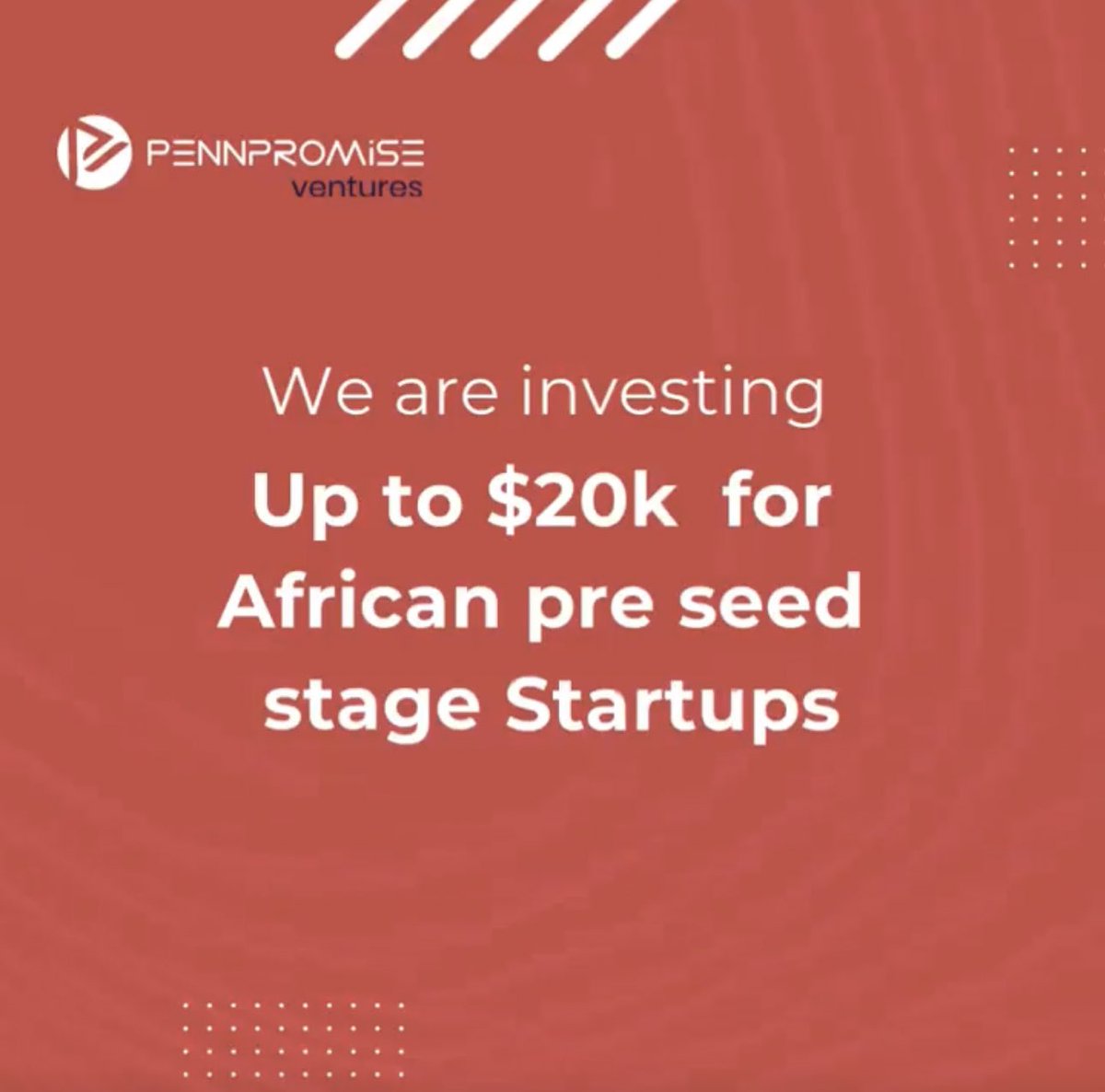 NKaliisa's tweet photo. Dear founders look for some Pre seed investment 

Some opportunity here 

https://t.co/PhesJVEOm0 https://t.co/4SSZ9hlrMS