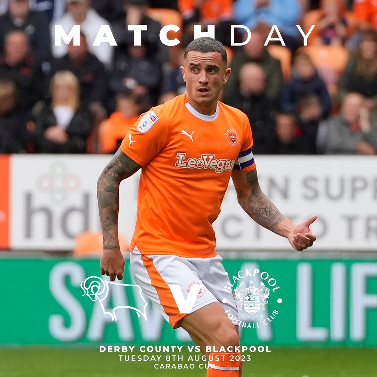 𝐌𝐢𝐝𝐰𝐞𝐞𝐤 𝐜𝐮𝐩 𝐚𝐜𝐭𝐢𝐨𝐧...

🆚 <a href="/dcfcofficial/">Derby County</a> 
🏟️ Pride Park
⏰ 7:45pm KO
🎫 Tickets available until 4pm

🍊 #UTMP