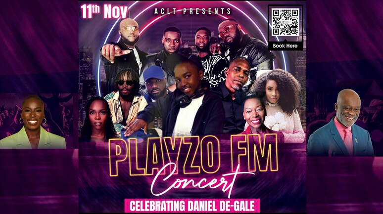 fairfield_halls's tweet image. ⭐ The Playzo FM Concert: Celebrating Daniel De-Gale.

📅 Saturday 11 November, 5pm
🎟️ pulse.ly/5i9hbvxpbz

ACLT invite the community to join them at Fairfield Halls, Croydon, for an evening filled with music, laughter, and comedy.

#ACLT #DanielDeGale #PlayzoFM