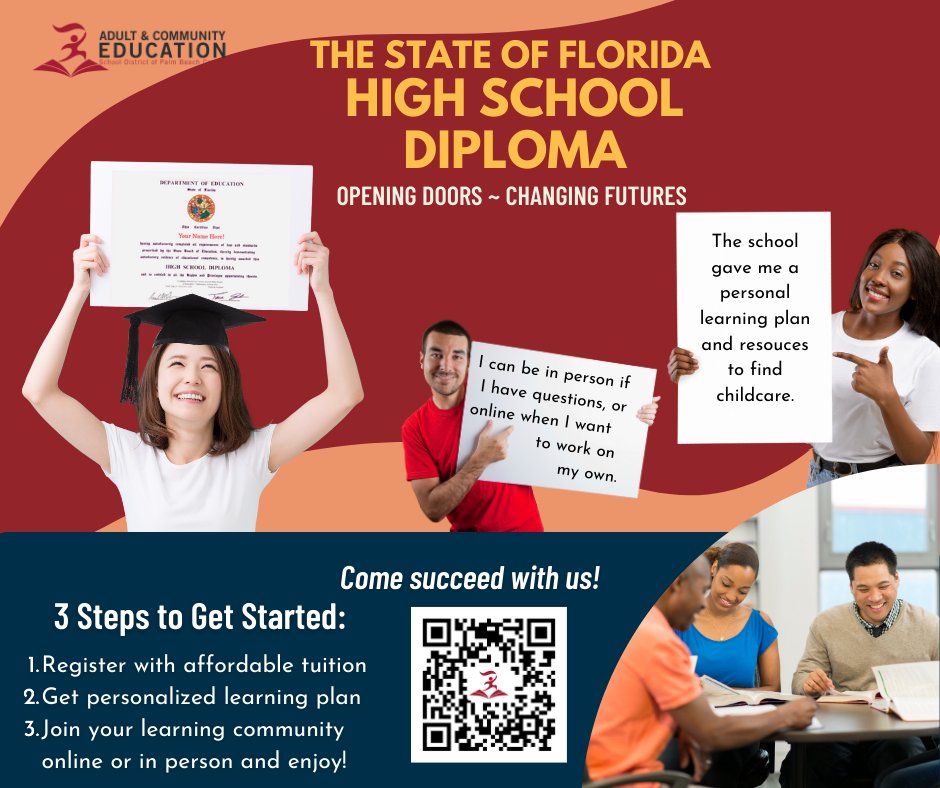 ACEofPBC's tweet photo. Register today. https://t.co/jEBk0qiXnc
#acepbc
#AdultEd
#GED
#StateofFloridaDiploma https://t.co/hcZdpDvBPK