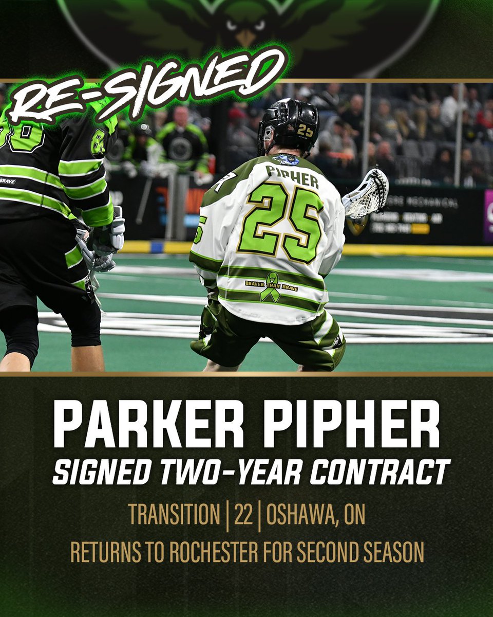 RocKnighthawks's tweet photo. Pipher + Romanchych: re-signed ☑️👏 https://t.co/65GrSgr1uh
