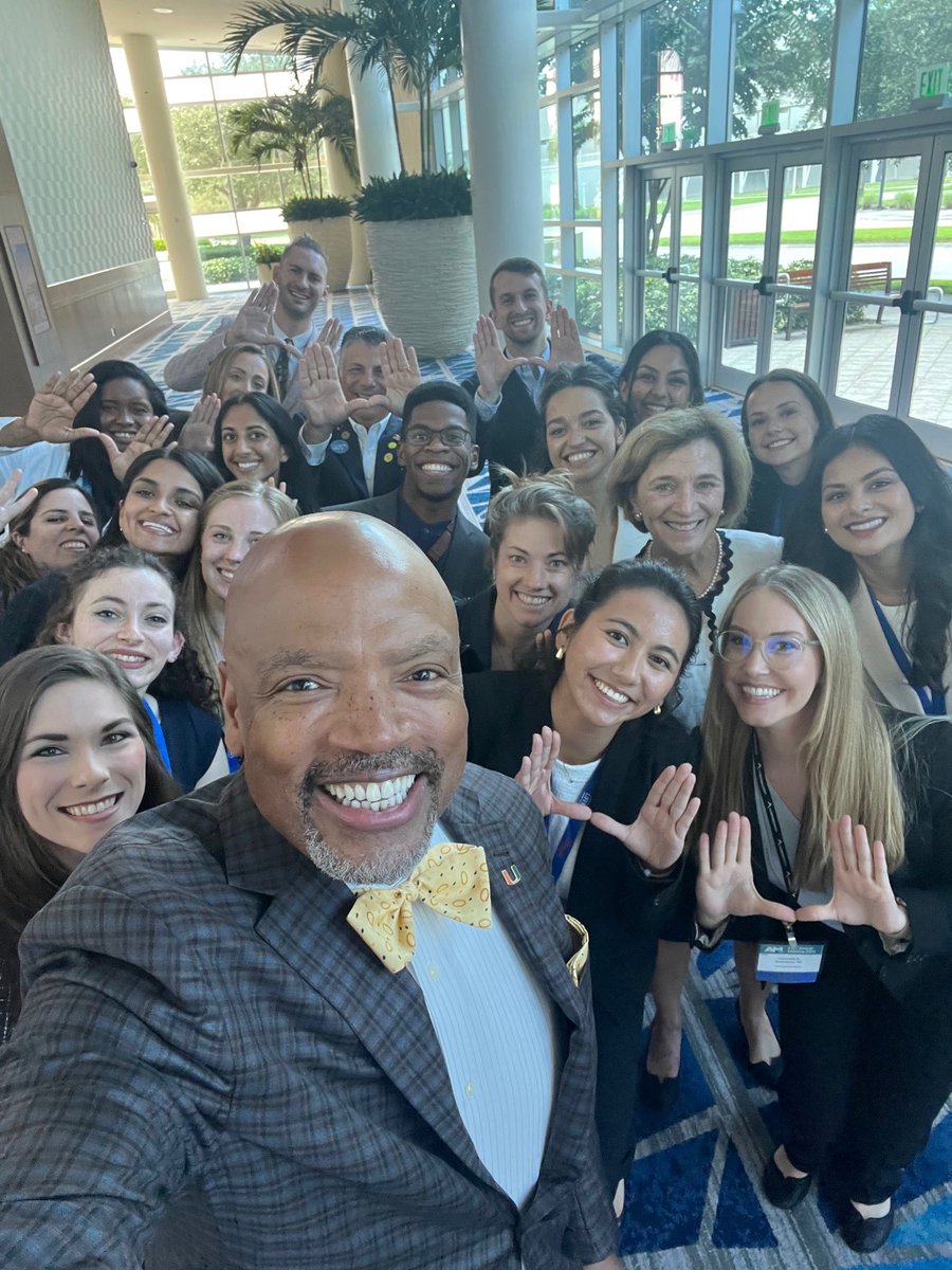 umiamimedicine's tweet photo. Strong showing from the Miller School at the @FloridaMedical Annual Meeting, including an appearance from  @HenriFordMD! 🙌

Congratulations to all the #MedCanes who represented us with excellence! 🎉 #FMA2023 https://t.co/9tqpu3A1hM