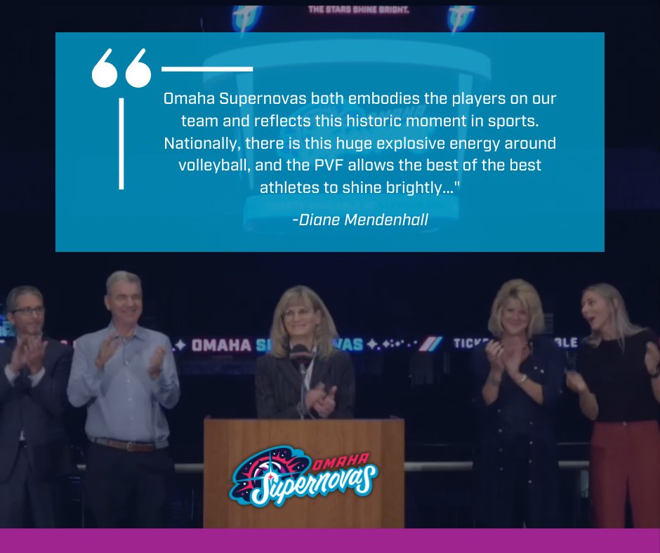 OmahaSupernovas's tweet image. The @OmahaSupernovas have the brightest of stars on our team!✨🤩

Place your deposit today to guarantee your season seats NOW! You don't want to miss out on our team's explosive energy! 💥 #OurTime

#OmahaSupernovas #NeProVb #ProVolleyball #REALProVb #Omaha #WomensProVolleyball