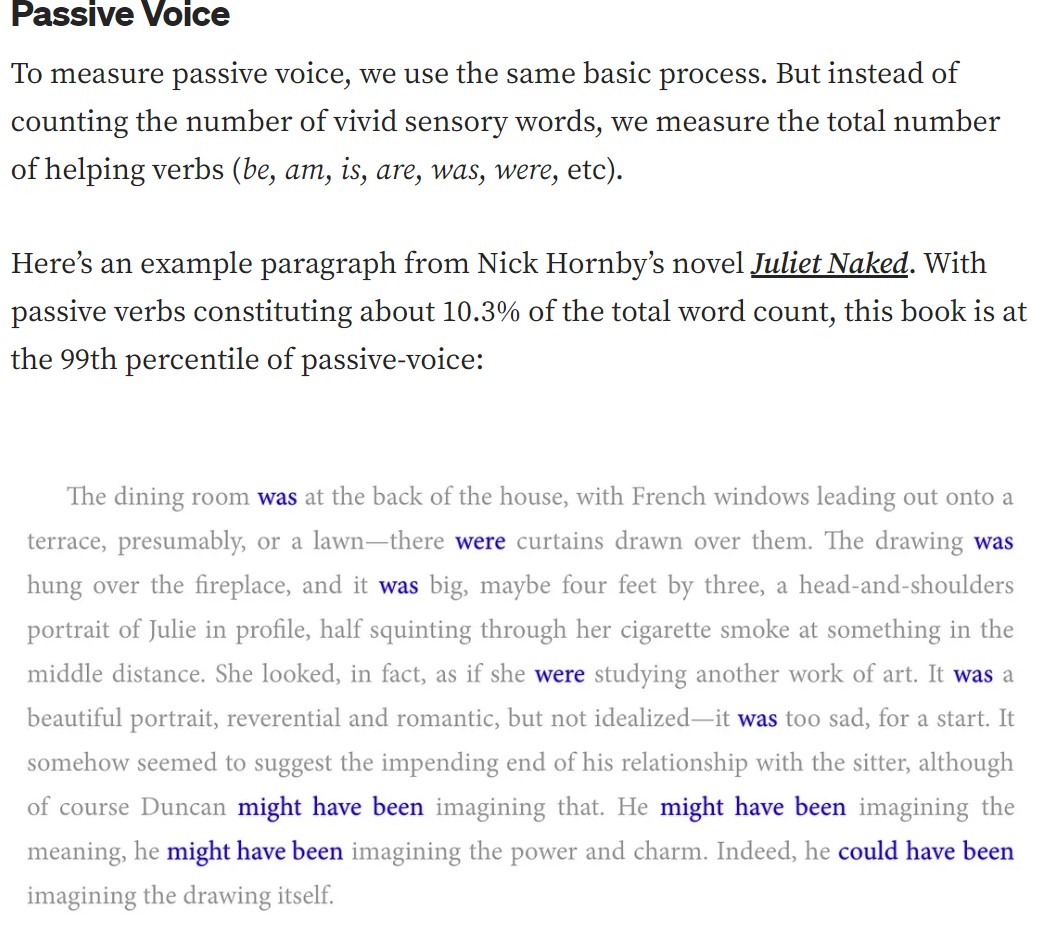 Lincoln Michel on X: This is not what passive voice means