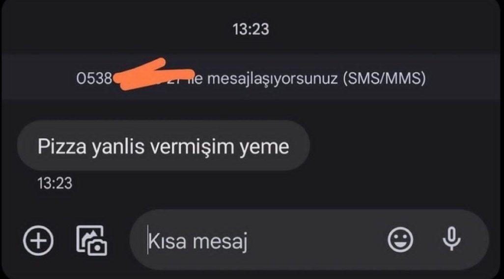 yanlış pizza teslim eden kuryenin sinir seviyesi shsahah