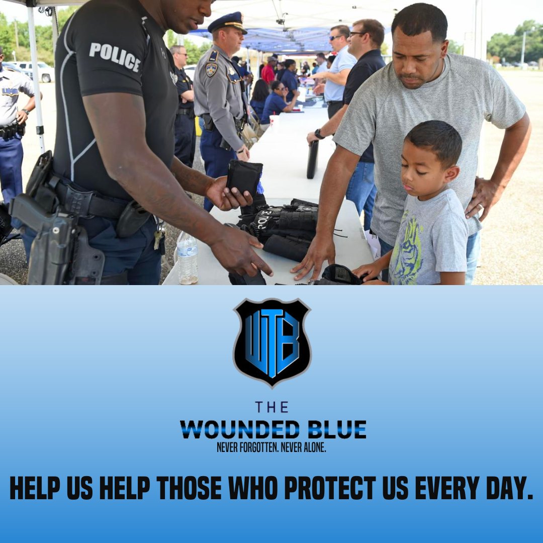 Donate to our cause here:

thewoundedblue.org/donate
#firstresponderwellness #policeofficer #nonprofit #donatenow
