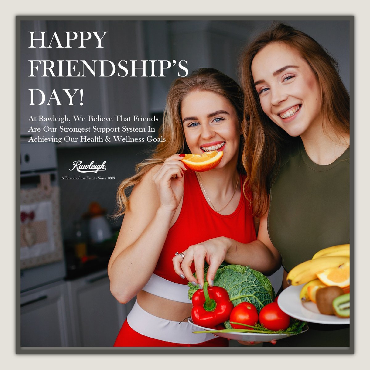 Tag that friend who always encourages you to stay fit and live your best life! 🏋️‍♀️💃 Together, let's unlock our full potential and reach new heights in our fitness journey. 🌄 #FriendshipsDay #SupportiveFriends #HealthAndWellness #SupplementsRawleigh
