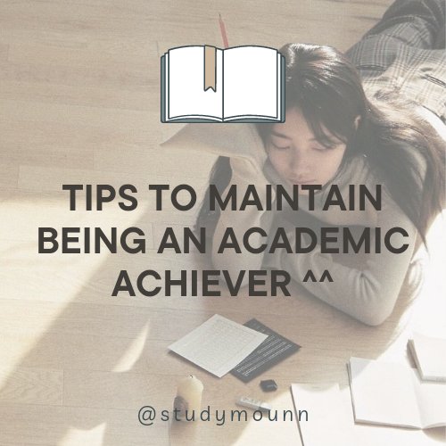 elatubbies's tweet image. hi bffs! since i'm an academic achiever (consistently receiving the highest honor and rank 1) i want to share my tips even though i'm a working student. so hopefully, it can help. &amp;gt;&amp;gt;&amp;gt;

TIPS TO MAINTAIN BEING AN ACADEMIC ACHIEVER!

--- a #studytwt #studytwtph thread ^^