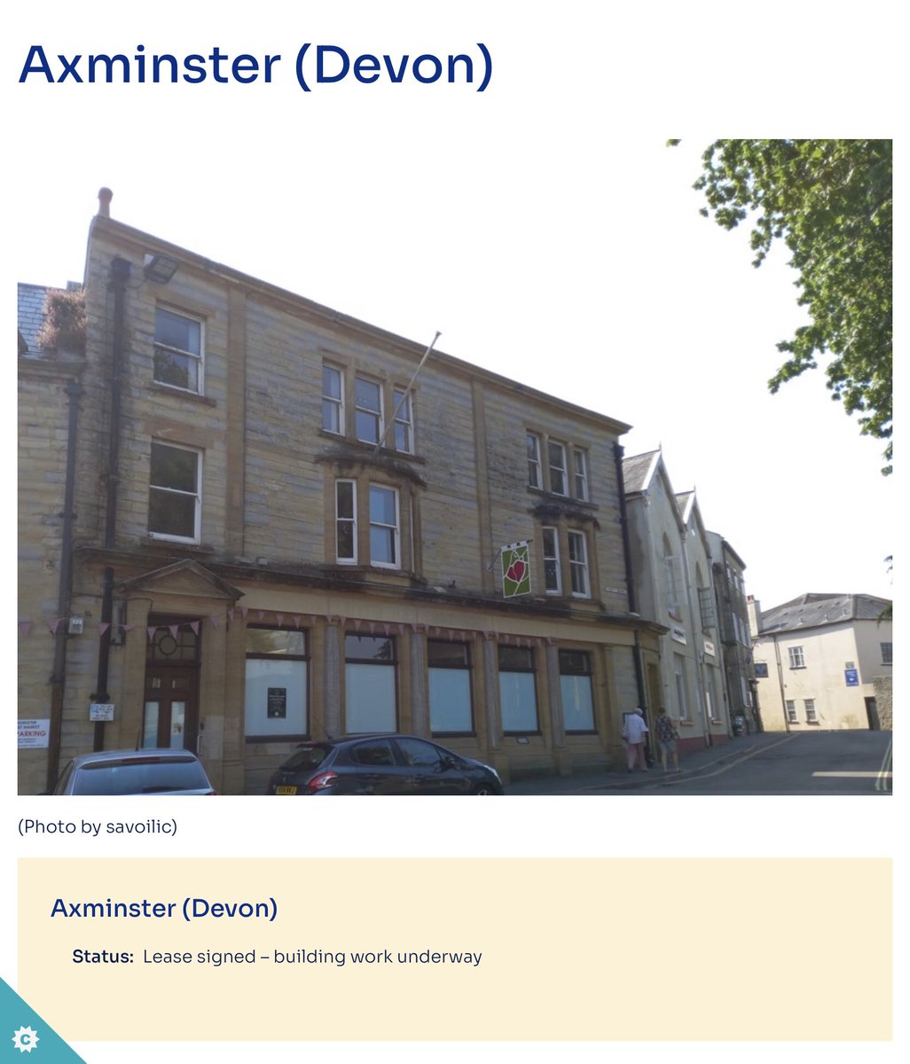 PicklesXminster's tweet image. A step closer to bringing a Banking Hub to Axminster….

Great news for Axminster. 🙏 @RichardFoordLD for your relentless campaigning for this facility in #Axminster as our constituency MP. Thanks to @ax_tc and Axm Chamber too

Lovely picture of the Heart of Axminster banner too.