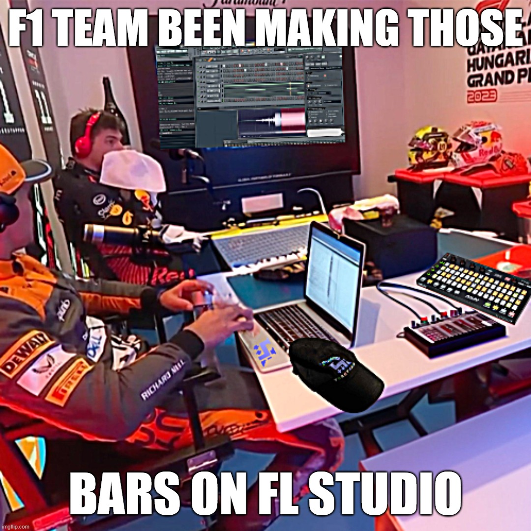 How much time do you spend on 1 beat? 🏎️
.
.
.
.
.

#producermemes #beatmaking #producerslife #traktrain #f1 #flstudiomemes #beatmakermemes #musicmemes #flstudio #producerlifestyle #producersbelike #musicproducers #edmproducer #hiphopproducer #producerstudio