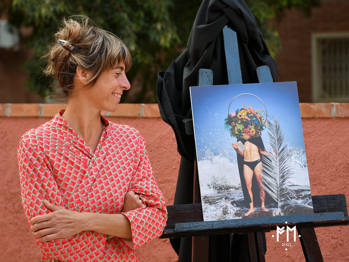 fmvilafranca's tweet photo. L’artista floral Foix Cervera Esteve presenta una estampa de Sant Fèlix ambientada a l'illa de Menorca. 

#fmvila #seràmàgica https://t.co/rMQ5fSSi11