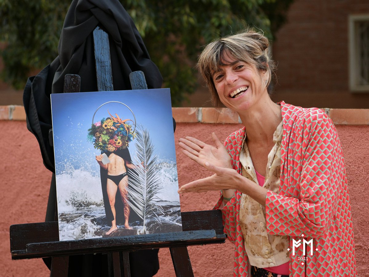 fmvilafranca's tweet photo. L’artista floral Foix Cervera Esteve presenta una estampa de Sant Fèlix ambientada a l'illa de Menorca. 

#fmvila #seràmàgica https://t.co/rMQ5fSSi11
