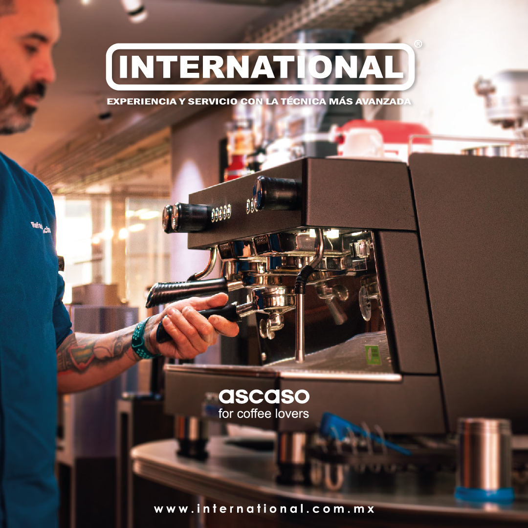 MiInternational's tweet photo. Potencia tu creatividad como barista con la revolucionaria Tecnología T de Ascaso, una innovadora Multi-grupo de última generación, marca de International. #TecnologíaT #InnovaciónAscaso #EstabilidadTérmica #FacilidadParaBaristas #CaféDeExcelencia #International #MarcaDeCalidad https://t.co/WH72OnnSZ5