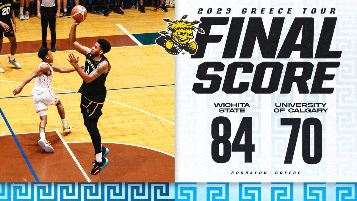 DINO HUNTERS 😤 We're 2-0 in Greece behind four Shockers in double figures. Ronnie DeGray III led the way with 19, followed by Quincy Ballard and Harlond Beverly with 16 and Dalen Ridgnal with 12.