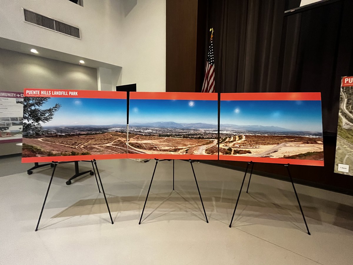 lacountyparks's tweet photo. Thanks to all who attended the @PHLandfillPark Workshop! You have been amazing in shaping this historic project with your input and support. Check out the park’s conceptual design by #lacountyparks and #studioMLA! Together, we are creating a landmark space for our community! https://t.co/e9j26I5mjV