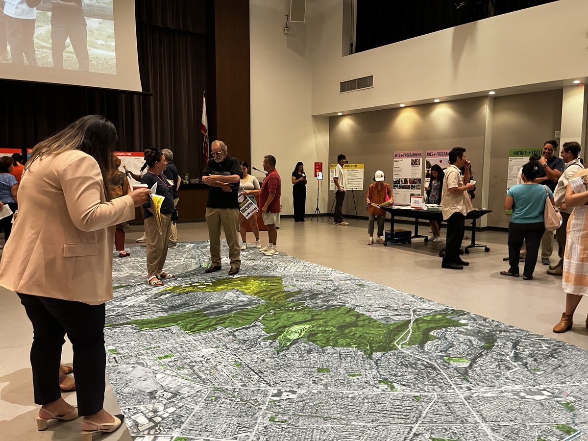 lacountyparks's tweet photo. Thanks to all who attended the @PHLandfillPark Workshop! You have been amazing in shaping this historic project with your input and support. Check out the park’s conceptual design by #lacountyparks and #studioMLA! Together, we are creating a landmark space for our community! https://t.co/e9j26I5mjV