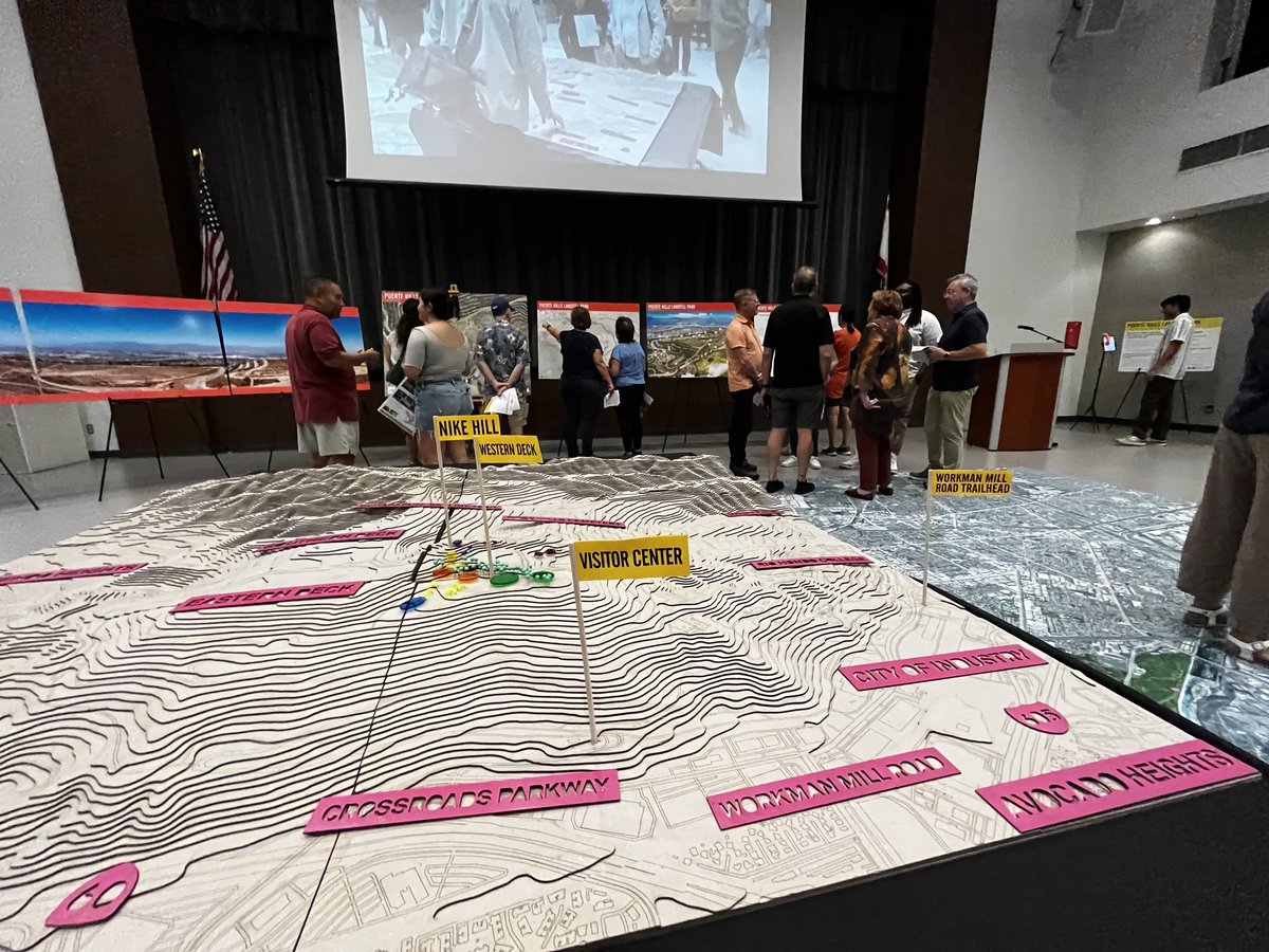 lacountyparks's tweet photo. Thanks to all who attended the @PHLandfillPark Workshop! You have been amazing in shaping this historic project with your input and support. Check out the park’s conceptual design by #lacountyparks and #studioMLA! Together, we are creating a landmark space for our community! https://t.co/e9j26I5mjV