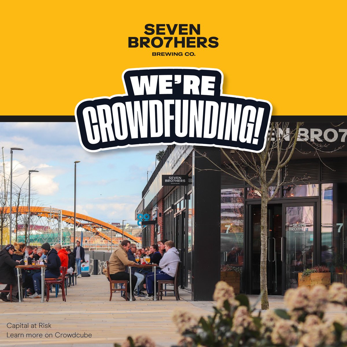 SEVENBRO7HERS's tweet image. 1 DAY TO GO

Our campaign will go live tomorrow at 10am. Whether part of the family since 2016, or a new fan, we appreciate everyone who participates. Watch this space the for link tomorrow. 

Capital at Risk 

#jointhefamily #crowdcube #crowdfunding #craftbeer