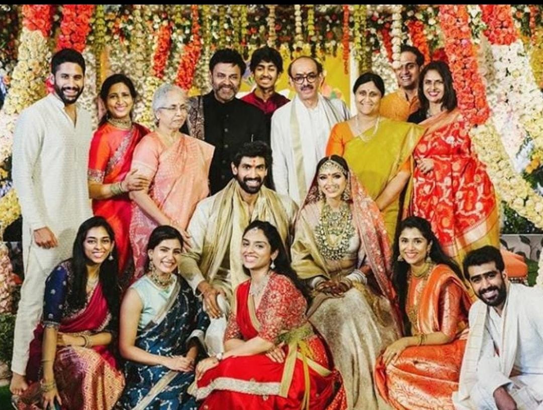 NainarGuna's tweet photo. Happy wedding anniversary Rana Babu 💐💐💐💐🎉🎉🎉💐 https://t.co/vVHY3l29Oz