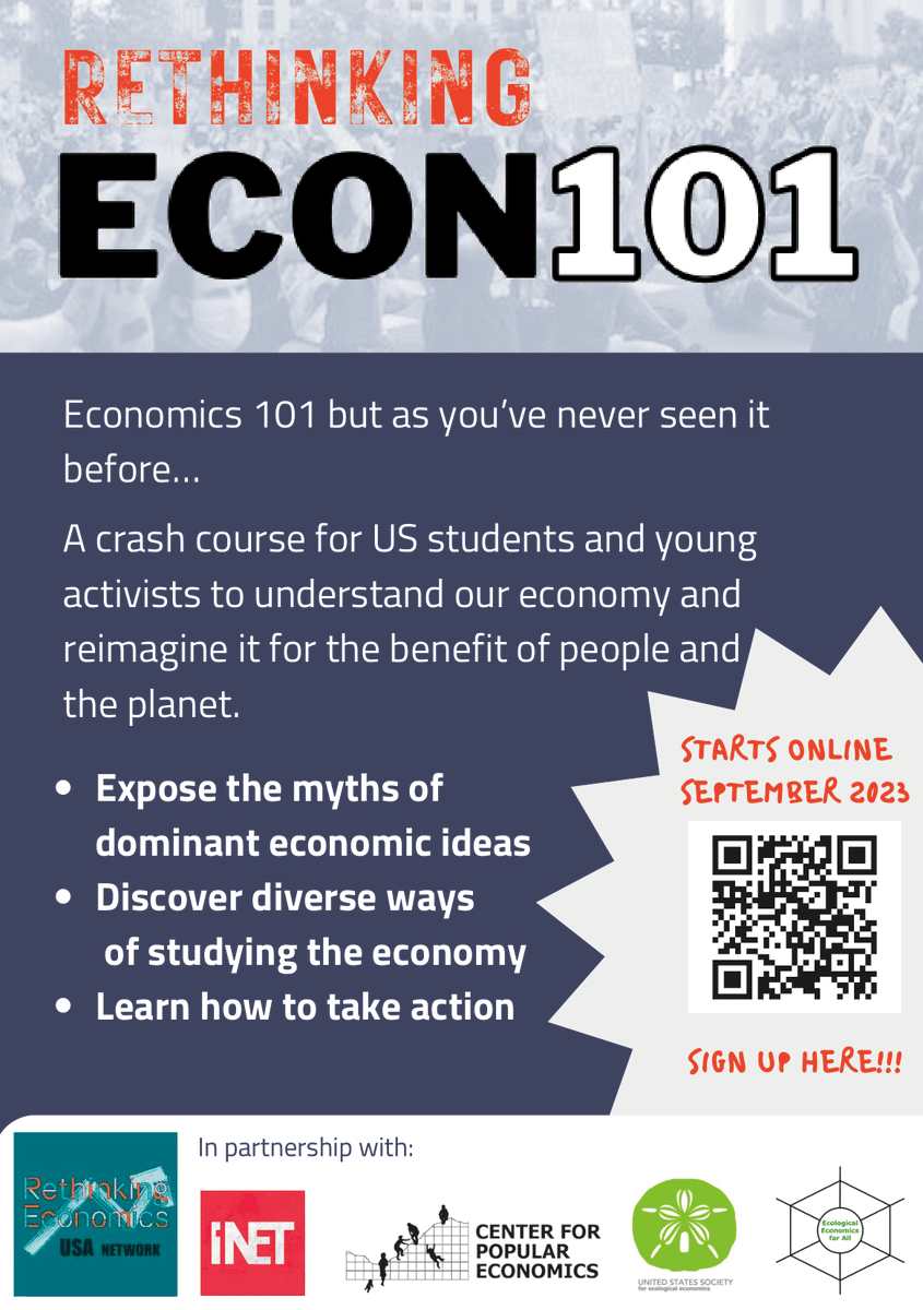 Rethinking Economics USA (@rethinkecon_usa) on Twitter photo 
