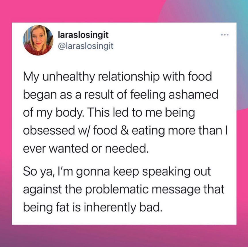 Take control of your relationship with food. Embrace balance, nourishment, and self-love. It's time to rewrite your story and embark on a journey of healing. You've got this! 💪
.
.
<a href="/laraslosingit/">laraslosingit</a>