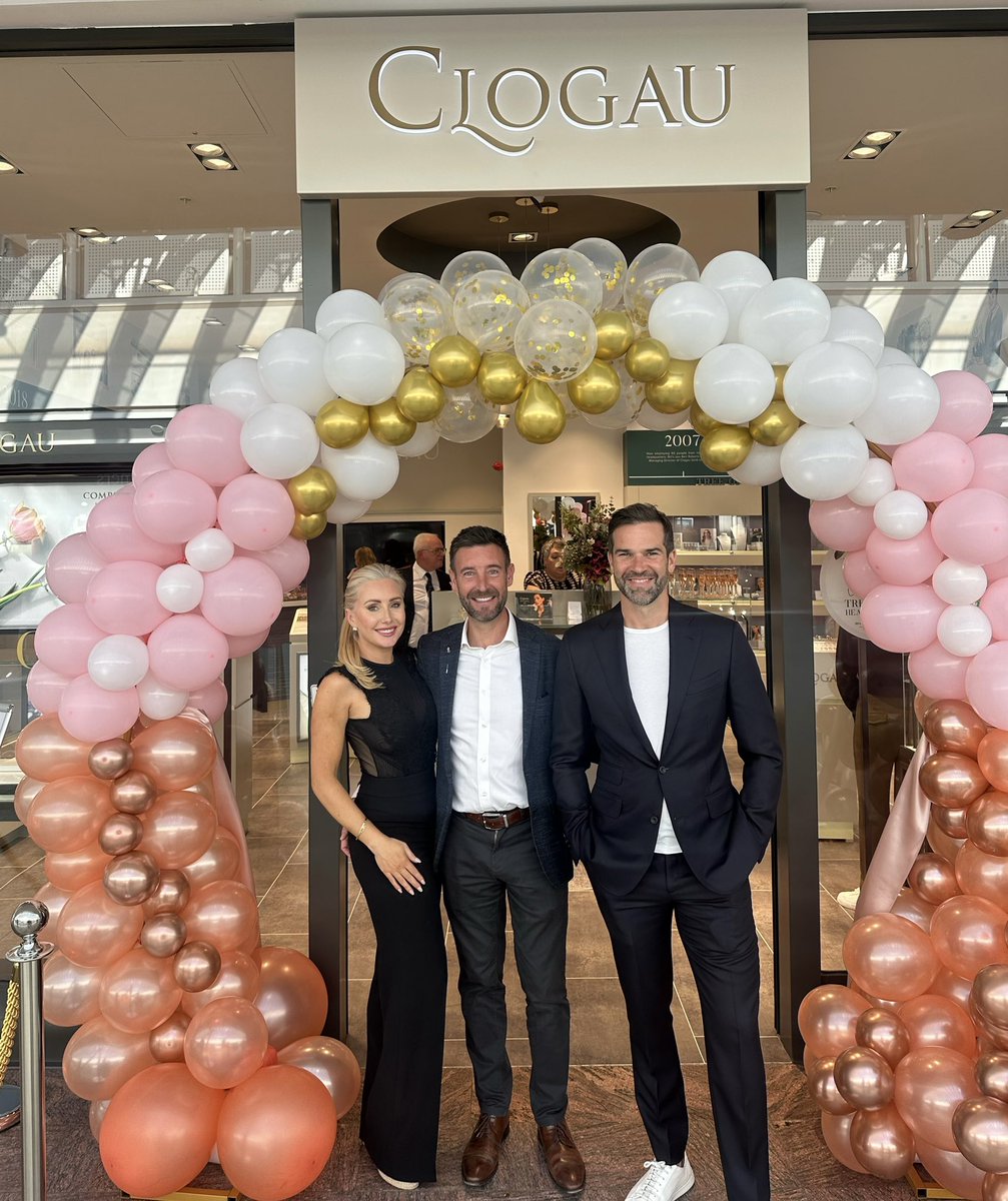 The Opening of <a href="/Clogau/">Clogau</a> new store at Cribbs Causeway Bristol today with <a href="/BenSRoberts/">Ben S. Roberts</a> and Brand Ambassador <a href="/GethincJones/">Geth</a> congratulations 🎉