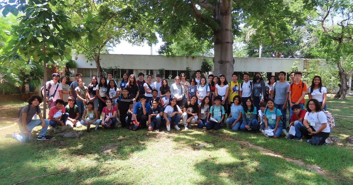 CICYoficial's tweet photo. Les damos la bienvenida a las y los jóvenes participantes de #TalentoCICY 2023, modalidad secundaria: #Cancún y #Mérida, les deseamos éxito en sus proyectos de #ciencia. https://t.co/CCTRy6l9Yw