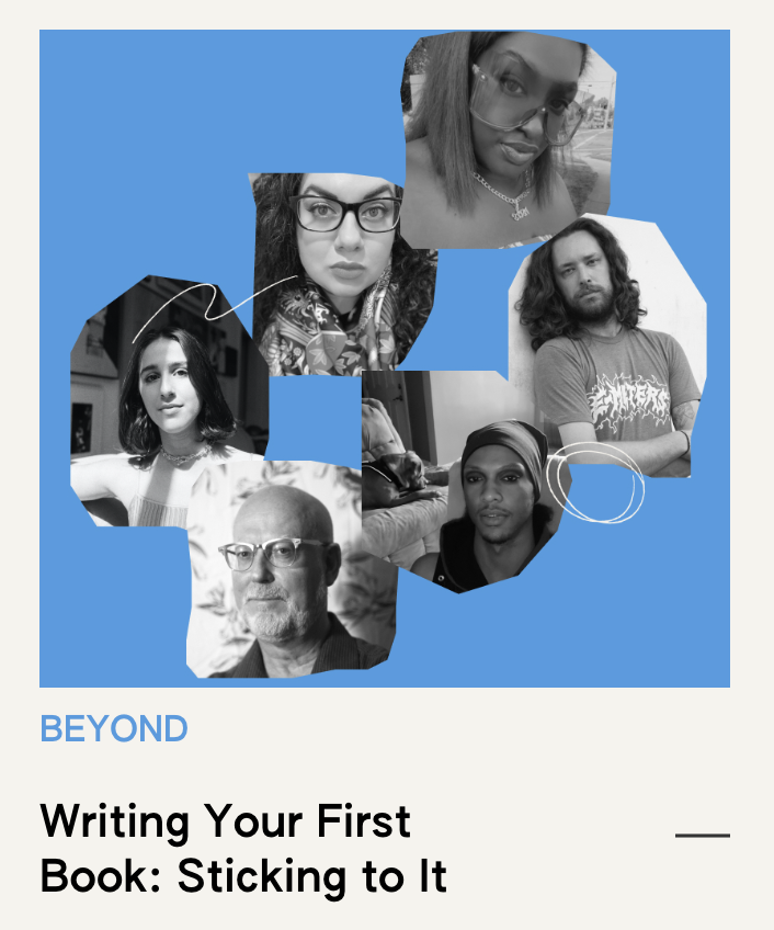 writsonia's tweet photo. Also: this panel with my lovely fellow @litcleveland Breakthrough Writing Residents. We're all still in the middle of writing said first books, 0 time to heal our wounds. It'll be fun. #CleInk23 https://t.co/tpSHSyFOak