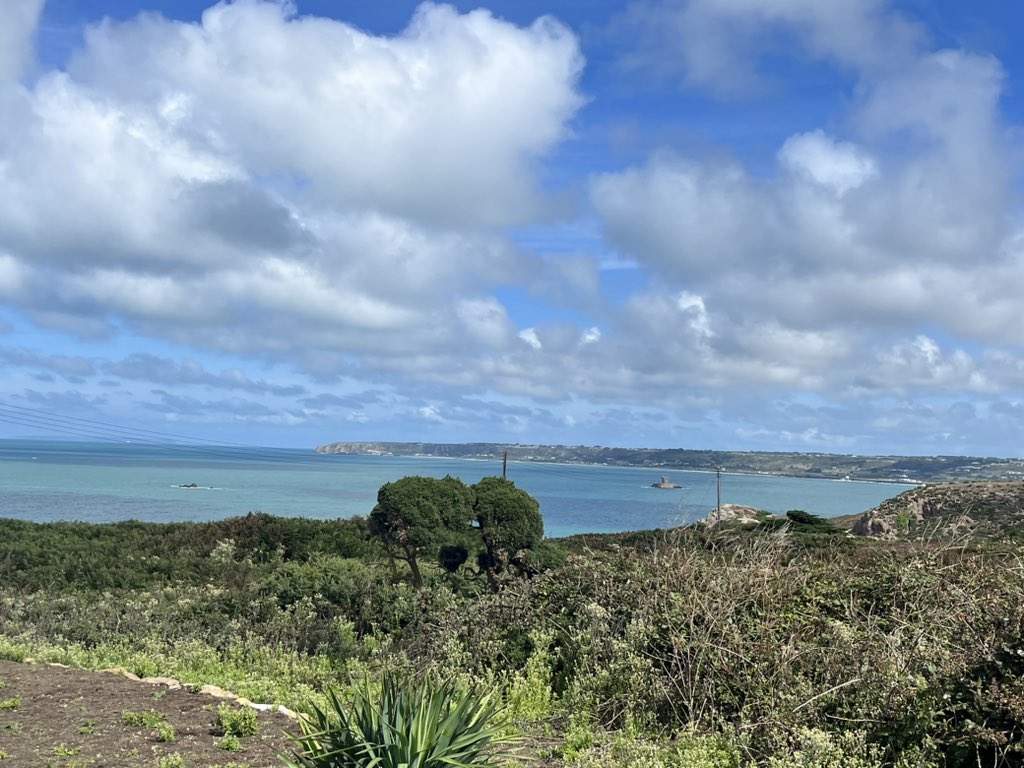Another day, another epic view 🩵 I had another ‘wow’ out loud moment, as I looked out to sea #islandlife #Jersey