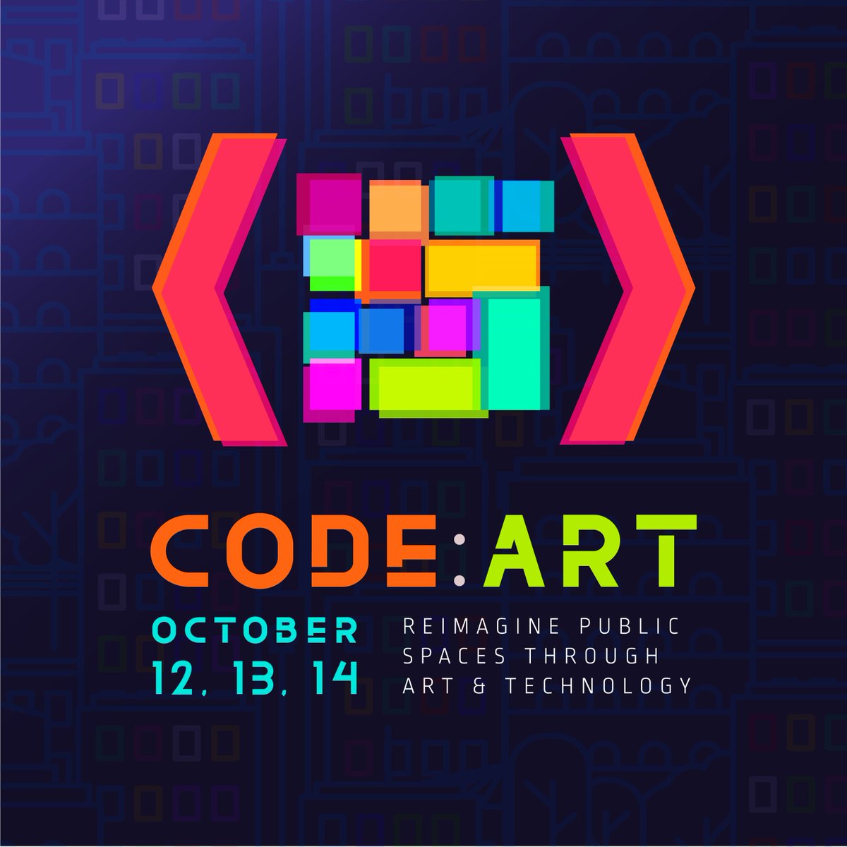 We are launching our third interactive media art festival Code:ART: a three-evening event on October 12-14 that will reimagine downtown Palo Alto!

Artists ready for #CodeART2023:

<a href="/NateMohlerArt/">Nate Mohler</a> 
<a href="/pneuhausstudio/">Pneuhaus</a> 
<a href="/blabberbytes/">bitblab</a> 
<a href="/CoryBBarr/">Cory Barr</a> 
<a href="/scwfilms/">steven c wallace</a> 
<a href="/heruokan/">Ruokan He</a> 
@ygantigravity