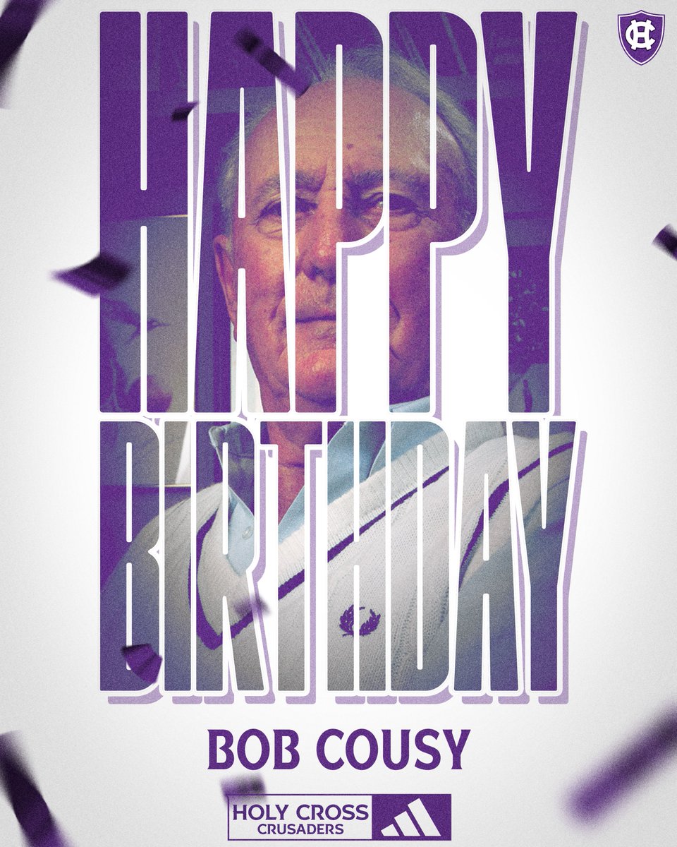 HCrossMBB's tweet photo. Happy Birthday to Bob Cousy, who is 95 years young! 🎂

#GoCrossGo https://t.co/5eQFLqO8OR